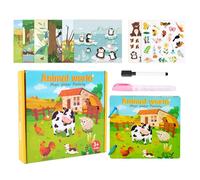 Livre de coloriage à l'eau réutilisable - Peinture pour avec livre d'activités, exploration à travers le jeu artistique, jouet éducatif pour dessiner | Pour, filles, petits, P