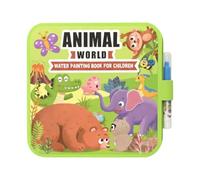 Livre De Coloriage À Révélation À L'Eau,Activité Éducative Maternelle Sans Désordre - Livre De Dessin À L'Eau Pour | Pour Garçons Et Filles Maternelle Voyage Avion Voiture