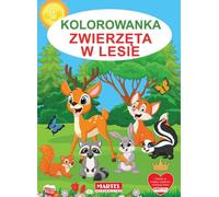 Livre de coloriage A4 Animaux de la forêt 32 feuilles Martel 2015