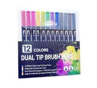 Livre de coloriage adulte couleur par numéros - drôle, séchage rapide, double face, ensemble de crayons aquarelle, livre d'activités de développement de dessin | Pages de coloriage relaxantes pour
