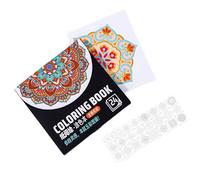 Livre de coloriage amusant portable avec 24 feuilles pré-motifs pour artistes, enfants, adultes, gribouillage, croquis, coloriage