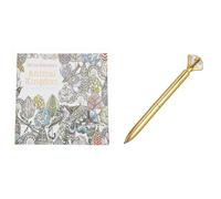 Livre De Coloriage Animal Kingdom Pour Enfants, 1 Pièce, Chasse Au Trésor, 1 Pièce, Stylo À Bille Avec Stylo De Recharge Noir