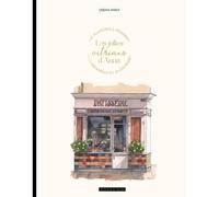 Livre de coloriage - Anna - Les jolies vitrines d'Anna - 45 planches - Aquarelle - Colorier