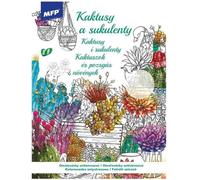 Livre de coloriage anti-stress Cactus et plantes succulentes 5301218
