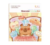 Livre de coloriage aquarelle de voyage - Kit de coloriage pour - Kit créatif multifonction à peindre pour l'école, la maison et la maternelle - Pour à partir de 3 ans
