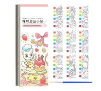Livre de coloriage aquarelle pour | Livres d'aquarelle pour enfants - Peinture à l'eau - Révélation de couleur - Kit d'art sans tracas - Sans danger pour les