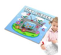 Livre de coloriage - Art & Doodle - Pour et adultes - Thème animaux, imagination et vacances - Coussinets de crayon et de crayon - Modèles de coloriage relaxants pour la pleine conscience et