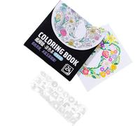 Livre De Coloriage Artistique Créatif Avec 24 Feuilles Carnet De Gribouillage Amusant Et Portable Pré-motif Pour Et Adultes Livre De Voyage De Dessin