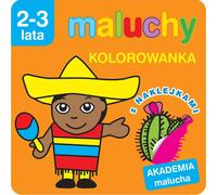 Livre de coloriage avec autocollants Académie d'un bambin (Buch auf Polnisch)