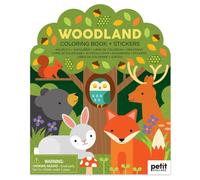 Livre De Coloriage Avec Autocollants - Bois Multicolor TU