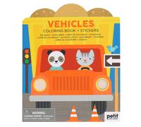 Livre de coloriage avec autocollants - véhicules multicolor TU