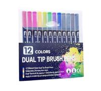 Livre de coloriage avec chiffres - Livre de peinture éducatif, cahier d'activités créatives | Ensemble de crayons aquarelle double face à séchage rapide pour , adultes, maison, école, salle de