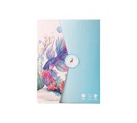 Livre de coloriage avec kit aquarelle, kit de peinture à l'aquarelle, pigment, facile à utiliser, pour dessiner des pages à colorier, dessiner des pigments