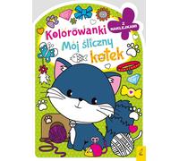 Livre de coloriage avec pages découpées Mon joli chat - (Buch auf Polnisch)
