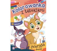 Livre de coloriage avec tatouages Animaux de compagnie