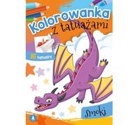 Livre de coloriage avec tatouages Dragons