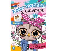 Livre de coloriage avec tatouages Mignons petits hiboux