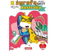 Livre de coloriage Avec une girafe à travers le monde "Australie" Martel