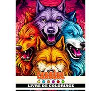 Livre de coloriage Cerbère: Fabuleuses pages de coloriage présentant de magnif