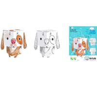 Livre de coloriage "Chien" MONUMI CUBE HEAD