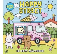 Livre de coloriage : Cosy Happy Street