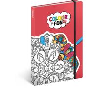 Livre de coloriage, couleur avec marqueurs, ligné, 13 × 21 cm
