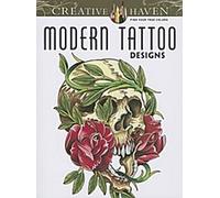 Livre de coloriage Creative Haven Modern Tattoo Designs