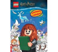 Livre de coloriage d'autocollants LEGO Harry Potter - Créez votre magie et vos aventures dans le monde des sorciers Parfait pour les petits fans de la Confrérie