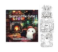 Livre de Coloriage de Fantômes pour - Cahier De Coloriage Créatures Effrayantes Halloween | Activités Garçons Filles Maison École Voyage Anniversaire Famille