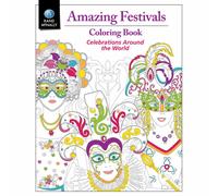 Livre de coloriage de festivals incroyables | Rand McNally