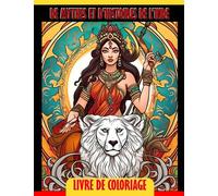 Livre de coloriage de mythes et d'histoires de l'Inde.: Découvrez le monde enchanteur du folklore indien - Pour les enfants de 10 à 14 ans