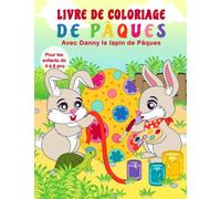 Livre de coloriage de Pâques pour les enfants de 4 à 8 ans: 50 illustrations d'oeufs de Pâques et de printemps, grandes et amusantes à colorier - Cadeau de Pâques parfait ou garniture de panier