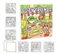Livre De Coloriage De Soulagement Du Stress - 48 Feuilles Coloriages À Thème Animal, Livre D'art Doodle Relaxant Pour Adultes Et | Pour Les Hommes, Les Femmes, Lea, L'anniversaire, Lea