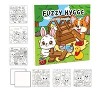Livre De Coloriage De Soulagement Du Stress - 48 Feuilles Coloriages À Thème Animal, Livre D'art Doodle Relaxant Pour Adultes Et | Pour Les Hommes, Les Femmes, Lea, L'anniversaire, Lea