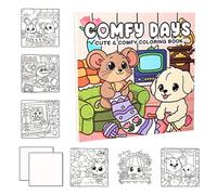 Livre De Coloriage De Soulagement Du Stress - 48 Feuilles Coloriages À Thème Animal, Livre D'art Doodle Relaxant Pour Adultes Et | Pour Les Hommes, Les Femmes, Lea, L'anniversaire, Lea
