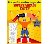 livre de coloriage de superstars du catch