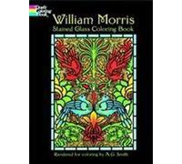 Livre de coloriage des vitraux de William Morris