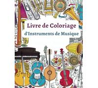 Livre de Coloriage d'Instruments de Musique