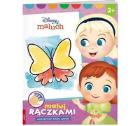 Livre de coloriage Disney pour les tout-petits. Peindre avec les mains MWR-9202
