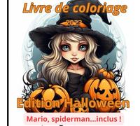Livre de coloriage édition halloween: 50 coloriages pour halloween et pour les enfants de 6 à 13 ans,