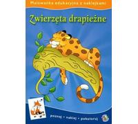 Livre de coloriage éducatif Animaux de proie Ma³gorzata Klich (Buch auf Polnisch)