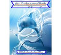 Livre de coloriage enfant , spécial dauphin: Livre de coloriage pour enfant spécial dauphin, à l'intérieur 35 dessins de dauphins. Également avec des informations sur cet animal marin