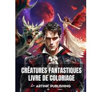 Livre de coloriage Fantasy pour adultes par Artink Publishing pour femmes, hommes et adolescents: Style dessin animé, Personnages magiques grisés ... gnomes pour la relaxation, le calme, la m