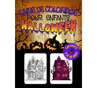 Livre de coloriage halloween pour enfants de 3 à 10 ans: cahier de coloriage d'images d'halloween à colorier pour Enfants de 3 à 10 Ans, 35 Dessins et ... filles et garçons, livre de grande taille