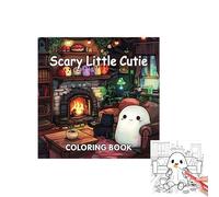 Livre de Coloriage Halloween pour - Livre De Coloriage Halloween | 40 Feuilles Pour Dessiner Art Doodle Dessin Animé Pour Maison École Voyage Stimule La Créativité