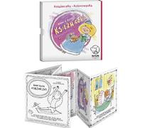 Livre de coloriage harmonica "Un jour dans la vie d'une princesse" MONUMI