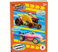 Livre de coloriage Hot Wheels avec autocollants