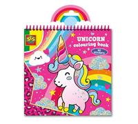 SES Creative- Livre de Coloriage Licorne, 00111