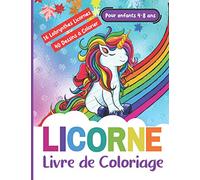 Livre de Coloriage Licorne pour enfants 4-8 ans - 16 labyrinthes Licornes - 40 dessins à colorier: S'amuser et se détendre en coloriant ces belles ... a besoin de toi pour retrouver des objets !