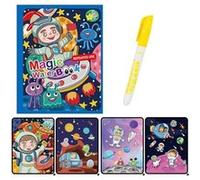 Livre de coloriage magique avec feutre fonctionnant à l'eau espace Multi G